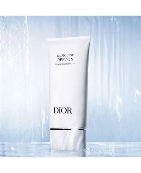 dior mousse on off|OFF/ON Foaming Face Cleanser .